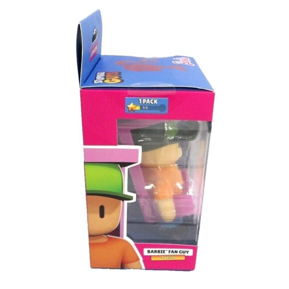 Stumble Guys FAN GUY Barbie 4.5" action figure Limited Edition SCOPELY 2024 NEW - Picture 2 of 3